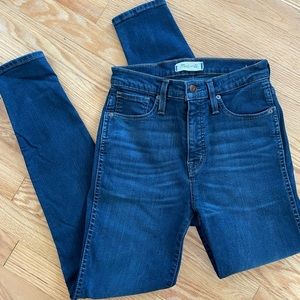 Madewell 10" high-rise skinny jean